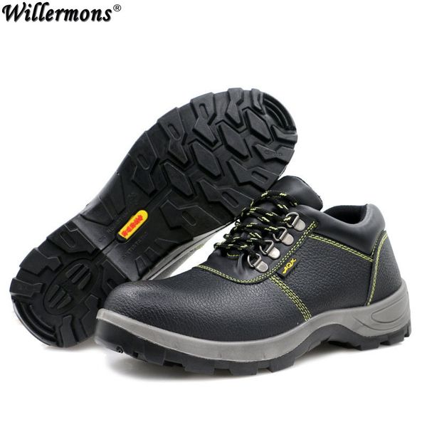 new men's low outdoor steel toe combat work boots shoes men genuine leather anti-puncture army safety shoes tactics, Black
new men's low outdoor steel toe combat work boots shoes men genuine leather anti-puncture army safety shoes tactics, Black