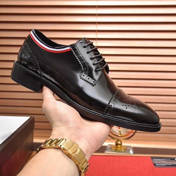 2020 leather men's shoes luxury designer leather casual driving oxfords flats shoes mens brand business dress italian shoes for, Black
2020 leather men's shoes luxury designer leather casual driving oxfords flats shoes mens brand business dress italian shoes for, Black
