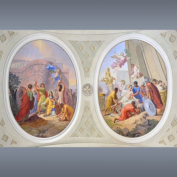 european angel oil painting ceiling 3d living room bedroom ceiling wallpaper papel de parede
european angel oil painting ceiling 3d living room bedroom ceiling wallpaper papel de parede