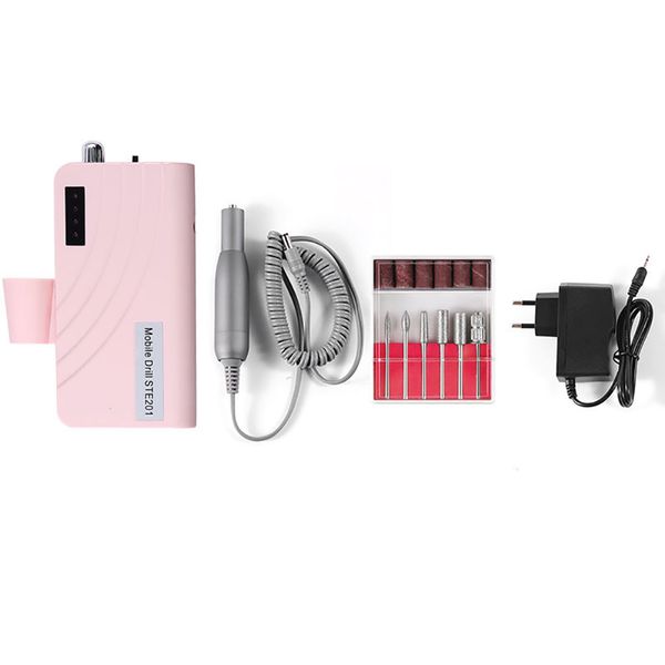 electric rechargeable grinding mini adjustable speed pedicure home machine polishing pen low noise 30000rpm portable, Silver
electric rechargeable grinding mini adjustable speed pedicure home machine polishing pen low noise 30000rpm portable, Silver