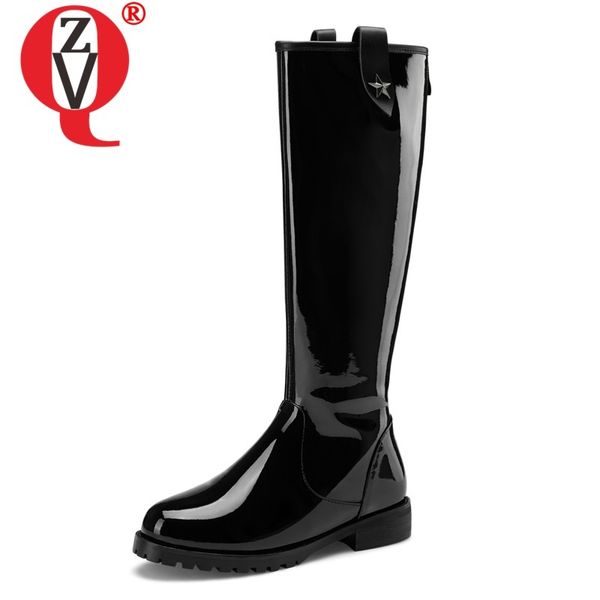 zvq woman shoes winter new casual warm genuine leather knee high boots outside low heels zip shoes drop shipping, Black
zvq woman shoes winter new casual warm genuine leather knee high boots outside low heels zip shoes drop shipping, Black