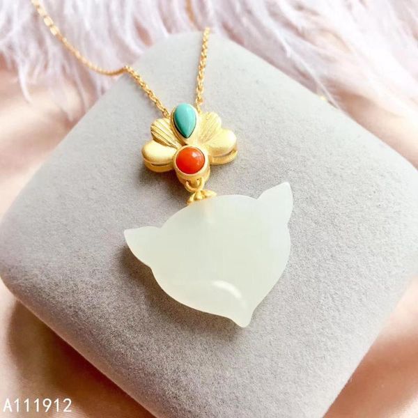 kjjeaxcmy fine jewelry natural white jade 925 sterling silver new women gemstone pendant necklace chain support test popular
kjjeaxcmy fine jewelry natural white jade 925 sterling silver new women gemstone pendant necklace chain support test popular