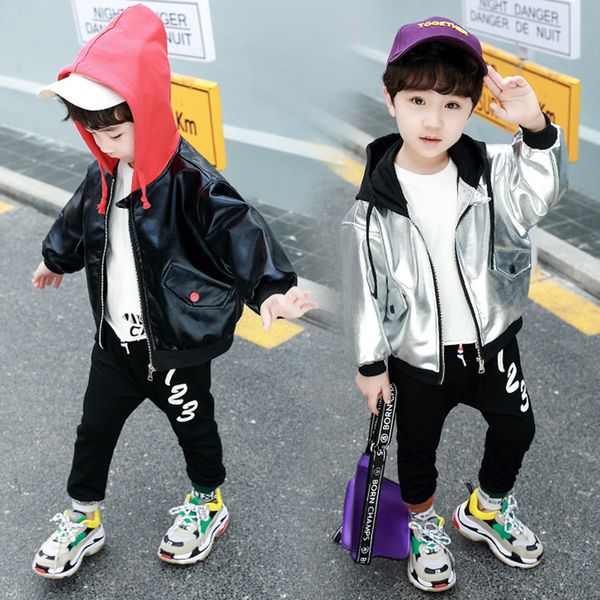 2019 kids clothes boys spring autumn pleuche faux leather jacket boys children clothing coat leather long sleeve outfit, Blue;gray
2019 kids clothes boys spring autumn pleuche faux leather jacket boys children clothing coat leather long sleeve outfit, Blue;gray