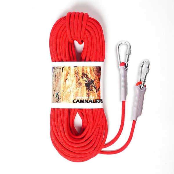 10m 8mm climbing rope survival safety auxiliary cord floating ropes+2x carabiner 800kg leading rope polypropylene fiber
10m 8mm climbing rope survival safety auxiliary cord floating ropes+2x carabiner 800kg leading rope polypropylene fiber