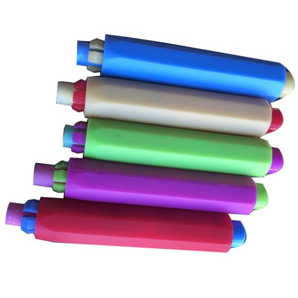 5pcs not dirty hand chalk writing storage tube household chalk sleeve non-toxic tasteless pp plastic chalk sleeve random color
5pcs not dirty hand chalk writing storage tube household chalk sleeve non-toxic tasteless pp plastic chalk sleeve random color