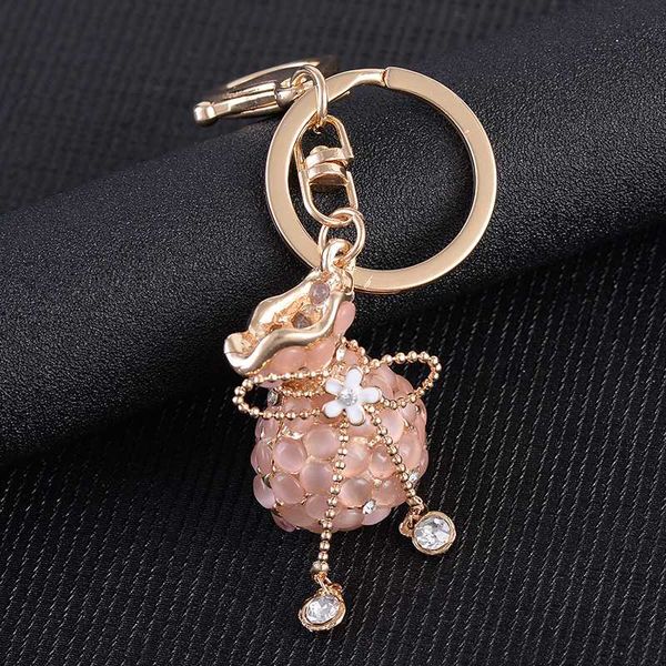 fashion metal lucky bag keychain romantic colorful style wally decorated for women holder jewelry christmas gift, Silver
fashion metal lucky bag keychain romantic colorful style wally decorated for women holder jewelry christmas gift, Silver