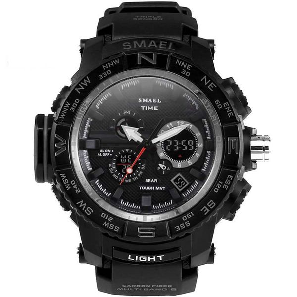 relogio digital outdoor sports guide scale double display dial multi-function electronic watch montre homme zegarek dropshipping, Slivery;brown
relogio digital outdoor sports guide scale double display dial multi-function electronic watch montre homme zegarek dropshipping, Slivery;brown