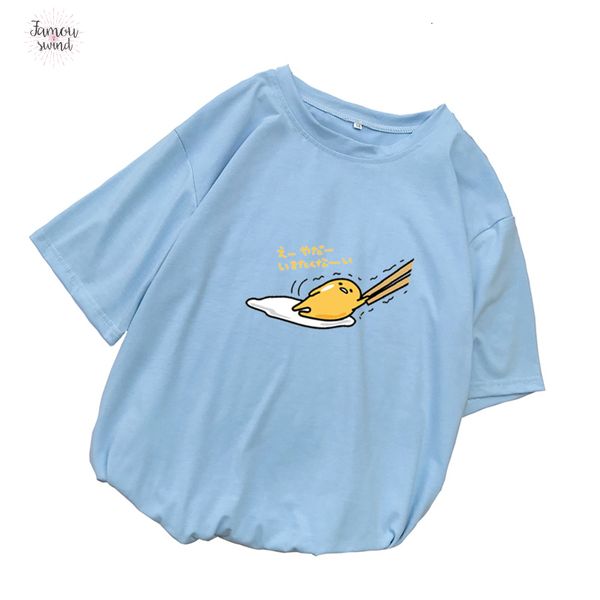 gudetama t shirt women kawaii cartoon new print tee harajuku summer short sleeve casual women loose korean clothes camiseta, White
gudetama t shirt women kawaii cartoon new print tee harajuku summer short sleeve casual women loose korean clothes camiseta, White