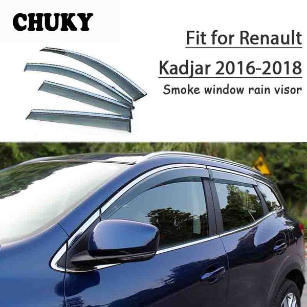 chuky 4pcs abs car styling window sun visors awnings shelters rain shield for renault kadjar 2016 2017 2018 auto accessories
chuky 4pcs abs car styling window sun visors awnings shelters rain shield for renault kadjar 2016 2017 2018 auto accessories