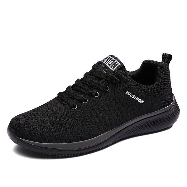 new mesh men casual shoes lac-up men shoes lightweight comfortable breathable walking sneakers tenis masculino zapatillas hombre, Black
new mesh men casual shoes lac-up men shoes lightweight comfortable breathable walking sneakers tenis masculino zapatillas hombre, Black