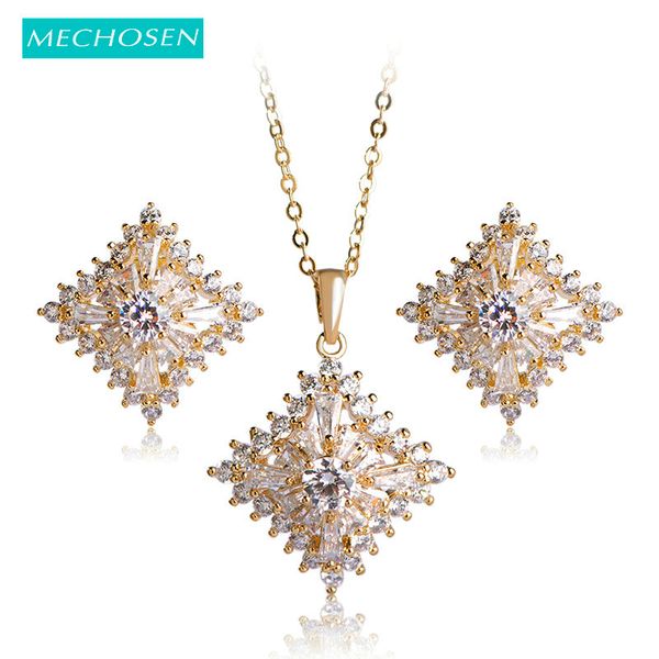 mechosen cz zirconia square pendants&earrings bridal wedding jewelry sets gold color copper collana orecchini mujer joyas, Silver
mechosen cz zirconia square pendants&earrings bridal wedding jewelry sets gold color copper collana orecchini mujer joyas, Silver