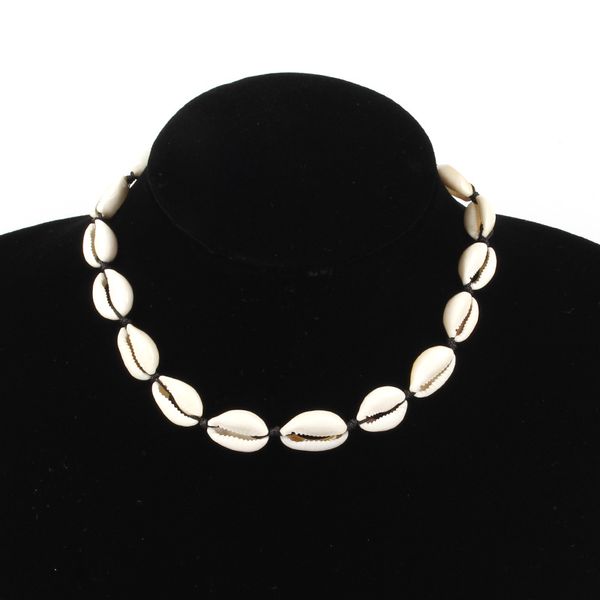 fashion jewelry hawaiian style natural shell necklace handmade rope pearl shell short clavicle choker necklace, Golden;silver
fashion jewelry hawaiian style natural shell necklace handmade rope pearl shell short clavicle choker necklace, Golden;silver