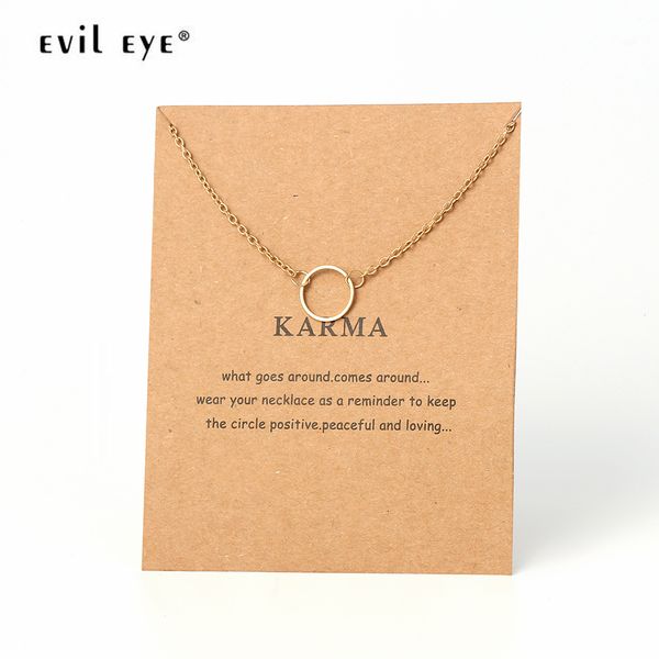 evil eye karma round alloy charm statement necklace links chains for mom mother handmade jewelry gifts ey439, Silver
evil eye karma round alloy charm statement necklace links chains for mom mother handmade jewelry gifts ey439, Silver