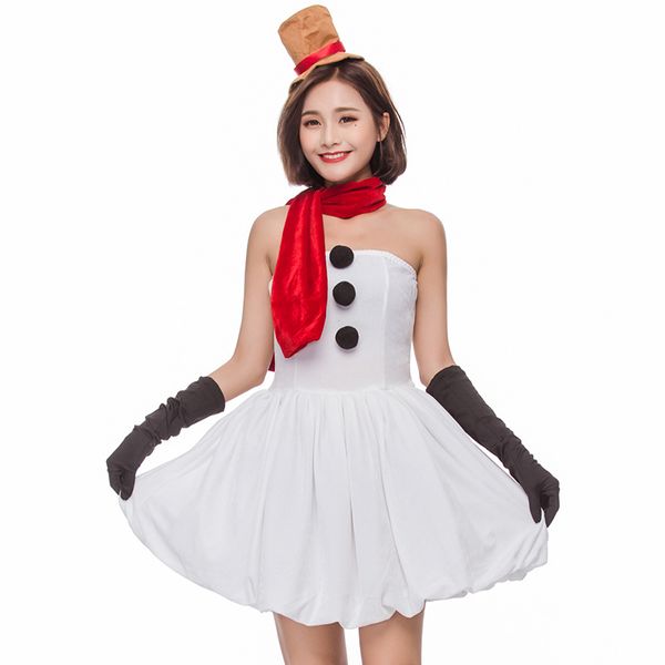 umorden snowman costume dress women christmas outfit fancy dress white velvet 4 piece, Black;red
umorden snowman costume dress women christmas outfit fancy dress white velvet 4 piece, Black;red