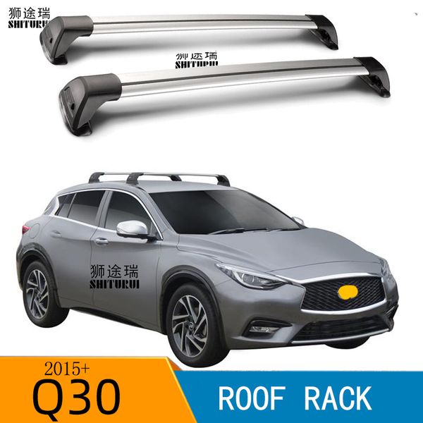 shiturui for infiniti q30 5 door hatch 2015 - 2020 quiet truck roof bar car special aluminum alloy belt lock
shiturui for infiniti q30 5 door hatch 2015 - 2020 quiet truck roof bar car special aluminum alloy belt lock