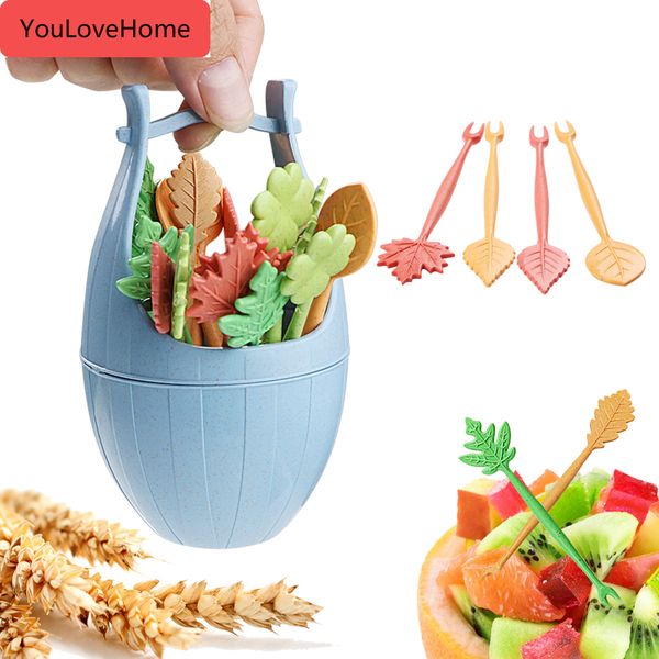 cake salad vegetable forks green biodegradable table 16pcs/set fruit fork set creative fruit sign straw leaves
cake salad vegetable forks green biodegradable table 16pcs/set fruit fork set creative fruit sign straw leaves