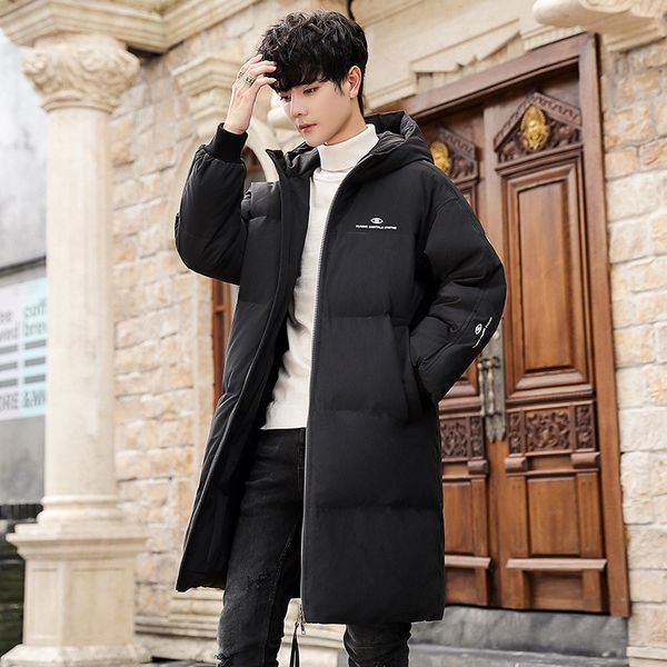 winter new style down jacket men's mid-length hooded fashion korean-style slim fit casual men thick warm coat men's, Black
winter new style down jacket men's mid-length hooded fashion korean-style slim fit casual men thick warm coat men's, Black