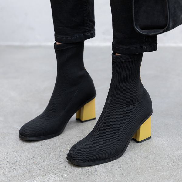 plus size 34-43 fashion mixed colors ankle boots footwear slim stretch women boots riding feminine shoes high heels sock booties, Black
plus size 34-43 fashion mixed colors ankle boots footwear slim stretch women boots riding feminine shoes high heels sock booties, Black