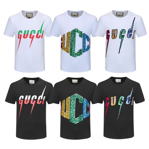 2020 t shirts mens designer t-shirts brand clothing short sleeve summer calssic luxury business casual tee, White;black
2020 t shirts mens designer t-shirts brand clothing short sleeve summer calssic luxury business casual tee, White;black