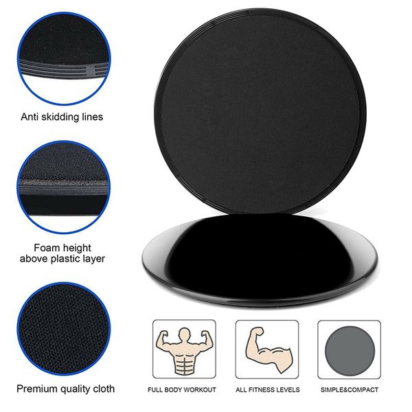 2pc gliding discs slider fitness disc exercise sliding plate for yoga gym portable abdominal core training exercise equipment
2pc gliding discs slider fitness disc exercise sliding plate for yoga gym portable abdominal core training exercise equipment