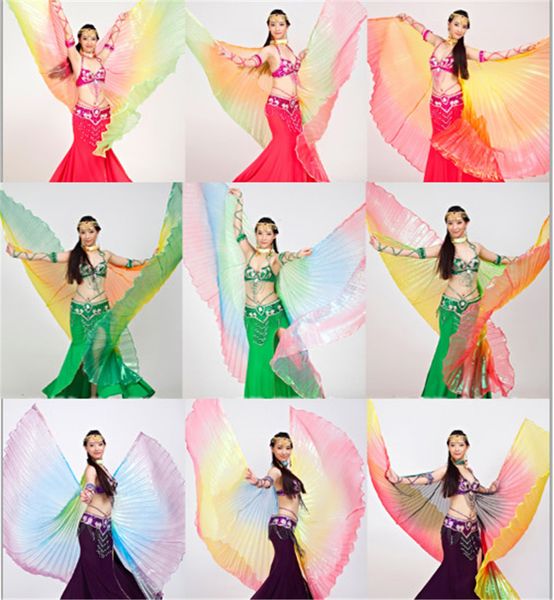 2019 belly dance isis wings for women nice egypt style gradient color dancing wings for stage show props isiswings, Black;red
2019 belly dance isis wings for women nice egypt style gradient color dancing wings for stage show props isiswings, Black;red
