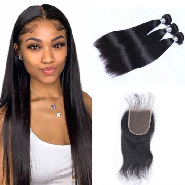 3 связки перуанские прямые волосы с закрытием free часть 4x4 lace closure с волосами переплетений связки человека, Black;brown
3 связки перуанские прямые волосы с закрытием free часть 4x4 lace closure с волосами переплетений связки человека, Black;brown