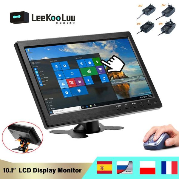 leekooluu 10.1" hd 1024*600 lcd monitor car monitor mp5 player home security pc/tv display vga/bnc/usb/hdmi/av input
leekooluu 10.1" hd 1024*600 lcd monitor car monitor mp5 player home security pc/tv display vga/bnc/usb/hdmi/av input