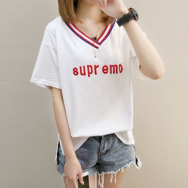 strapless short-sleeved women's 2020 t-shirt careful white t-shirt shoulder strap women's fashion
strapless short-sleeved women's 2020 t-shirt careful white t-shirt shoulder strap women's fashion