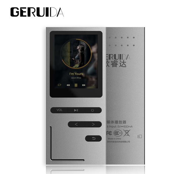 geruida mp3 player hifi mp3 music player 8gb metal body lossless 1.8" screen speaker arm strap fm radio voice recorder e-book
geruida mp3 player hifi mp3 music player 8gb metal body lossless 1.8" screen speaker arm strap fm radio voice recorder e-book