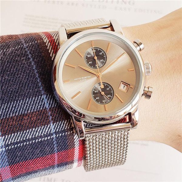 boss watch luxury mens watches 40mm quartz satch all function relogio all pointers work deisgner waterproof man chronograph watches, Slivery;brown
boss watch luxury mens watches 40mm quartz satch all function relogio all pointers work deisgner waterproof man chronograph watches, Slivery;brown