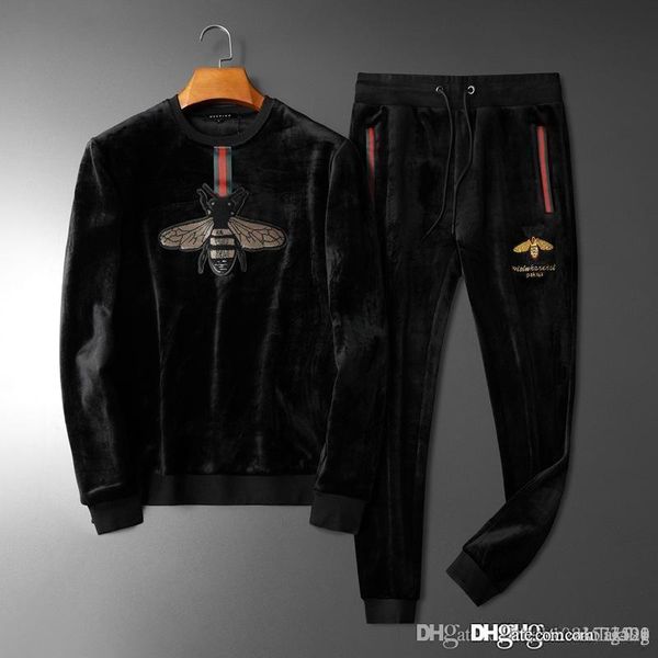19ss men's new autumn/winter men's golden silk double-sided fleece thickened korean version small bee sequin casual suit size -5x, Gray
19ss men's new autumn/winter men's golden silk double-sided fleece thickened korean version small bee sequin casual suit size -5x, Gray