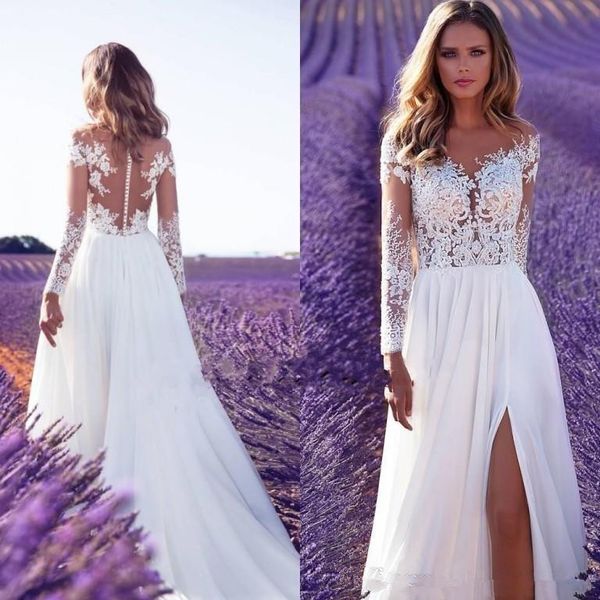 summer bohemian lace prom dresses beach sheer neck appliques evening dress long sleeves backless bridal gowns robe de mariee, Black;red
summer bohemian lace prom dresses beach sheer neck appliques evening dress long sleeves backless bridal gowns robe de mariee, Black;red