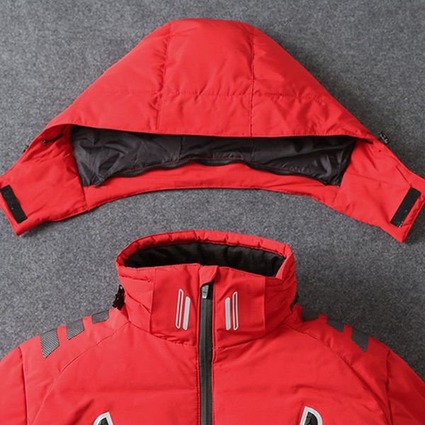 men hooded down jackets water resistant breathable windproof thickened winter outdoor outcoat asd88, Blue;black
men hooded down jackets water resistant breathable windproof thickened winter outdoor outcoat asd88, Blue;black