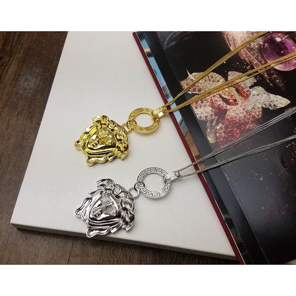 2020 neoclassical snake woman gold necklace for women hip hop rock designer cuban jewelry for women, Silver
2020 neoclassical snake woman gold necklace for women hip hop rock designer cuban jewelry for women, Silver