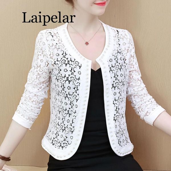womens jackets and coats long sleeve beading hollow lace women jacket chaquetas mujer 2019 casaco feminino jacket women, Black;brown
womens jackets and coats long sleeve beading hollow lace women jacket chaquetas mujer 2019 casaco feminino jacket women, Black;brown