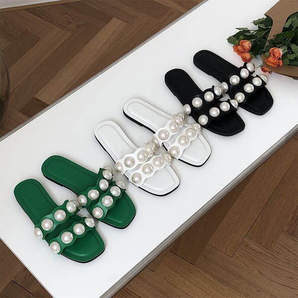 2020 мода flat тапочки лето стреляющий pearl сандалии тонкий пояс roman flat женщины вьетнамки пляжное платья партии обуви, Black
2020 мода flat тапочки лето стреляющий pearl сандалии тонкий пояс roman flat женщины вьетнамки пляжное платья партии обуви, Black