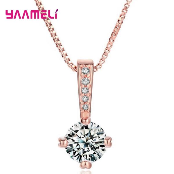 fine 925 sterling silver pendant necklace jewelry original design cubic zircon claw setting choker collare for women gifts
fine 925 sterling silver pendant necklace jewelry original design cubic zircon claw setting choker collare for women gifts