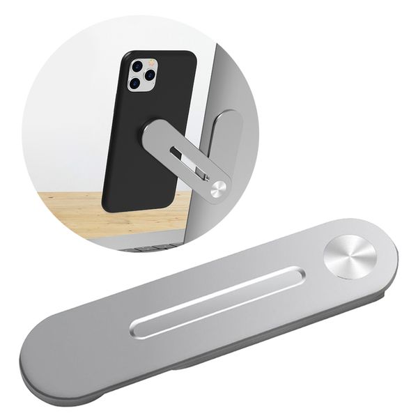 2pcs lapside mount computer phone stand holder bracket slim