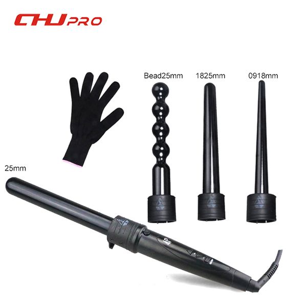4 in 1 curling iron set professional hair curler ceramic interchangeable hair wand multi color hair iron with glove
4 in 1 curling iron set professional hair curler ceramic interchangeable hair wand multi color hair iron with glove