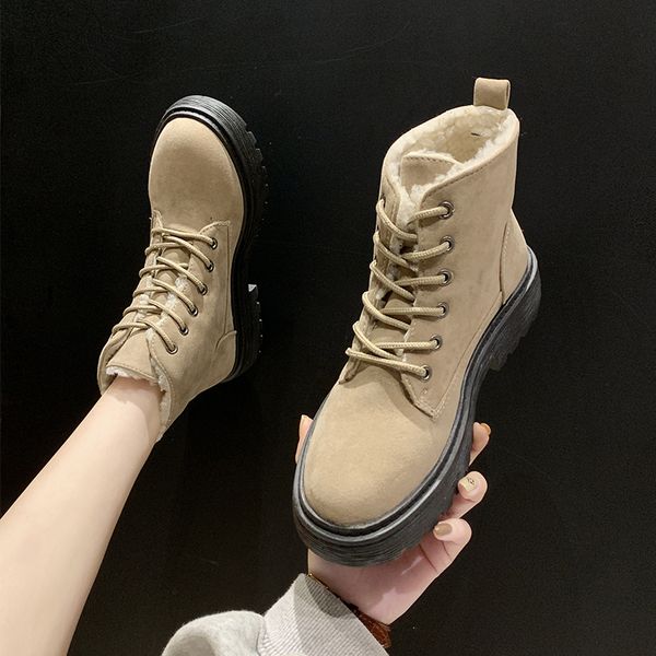 lace up boots women shoes autumn booties woman 2019 low heel round toe winter footwear australia boots-women padded 2020 flat, Black
lace up boots women shoes autumn booties woman 2019 low heel round toe winter footwear australia boots-women padded 2020 flat, Black