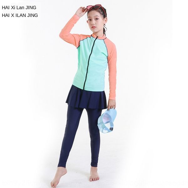 cu32w haishu swim and trousers lanjing 2019 girls swimsuit medium and large children 12-15 years old students long sleeve trousers diving su, White;black
cu32w haishu swim and trousers lanjing 2019 girls swimsuit medium and large children 12-15 years old students long sleeve trousers diving su, White;black