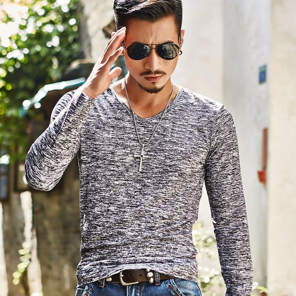2019 spring autumn winter men fashion v-neck slim fit long sleeve t-shirt men trend casual t-shirt korean t-shirts, White;black
2019 spring autumn winter men fashion v-neck slim fit long sleeve t-shirt men trend casual t-shirt korean t-shirts, White;black