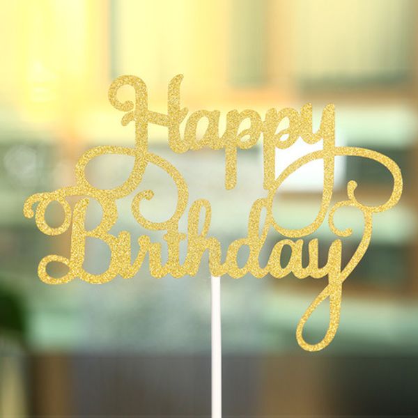 200pcs shining happy birthday cake er for a cake gold gillter flag for family birthday party baking decoration supplies
200pcs shining happy birthday cake er for a cake gold gillter flag for family birthday party baking decoration supplies