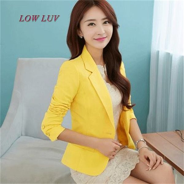 2017 black yellow blue jackets female formal jacket short paragraph ms. slim ms. long-sleeved suit jacket, White;black
2017 black yellow blue jackets female formal jacket short paragraph ms. slim ms. long-sleeved suit jacket, White;black