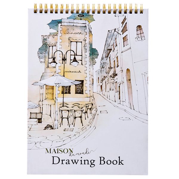 deli artist sketchbook drawing school spiral notebooks professional anime coil sketch books easel high quality, Purple;pink
deli artist sketchbook drawing school spiral notebooks professional anime coil sketch books easel high quality, Purple;pink