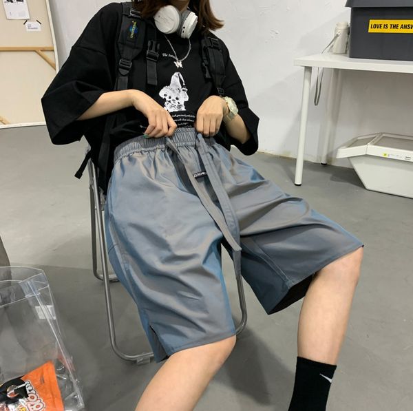 2020 summer new youth popular loose solid color korean men's loose five-point pants fashion casual shorts black/blue m-xl, White;black
2020 summer new youth popular loose solid color korean men's loose five-point pants fashion casual shorts black/blue m-xl, White;black