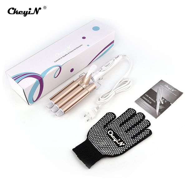 perm splint titanium automatic ceramic hair curler 3 barrels big hair wave waver curling iron hair curlers rollers styling tools
perm splint titanium automatic ceramic hair curler 3 barrels big hair wave waver curling iron hair curlers rollers styling tools