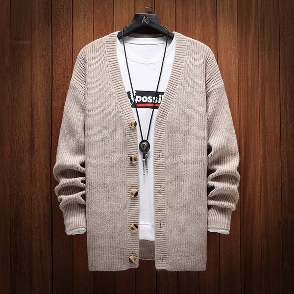 кардиган мужчина мода solid color casual v-образный вырез вязать свитер куртка люди streetwear дикого сыпучий длинный рукав sweter мужской о, White;black
кардиган мужчина мода solid color casual v-образный вырез вязать свитер куртка люди streetwear дикого сыпучий длинный рукав sweter мужской о, White;black