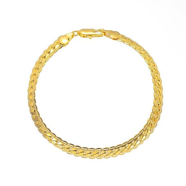 21cm twist chain bracelets for men gold silver color snail foxtail link chain bracelet homme fashion wrist male jewelry gifts, Black
21cm twist chain bracelets for men gold silver color snail foxtail link chain bracelet homme fashion wrist male jewelry gifts, Black