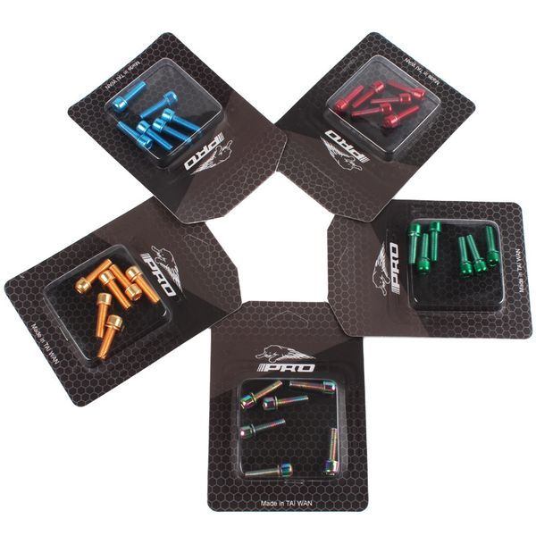 iiipro mtb bicycle handlebar screws titanium-plated colorful screws m5*18mm stem riser screws
iiipro mtb bicycle handlebar screws titanium-plated colorful screws m5*18mm stem riser screws